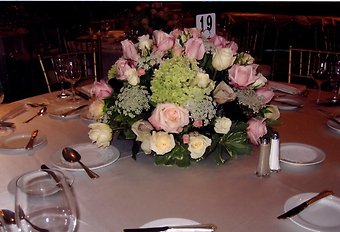 Dow wedding Pink Roses