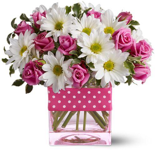 Teleflora\'s Polka Dots and Posies