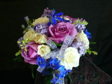Lavender Spring Bridesmaid Bouquet