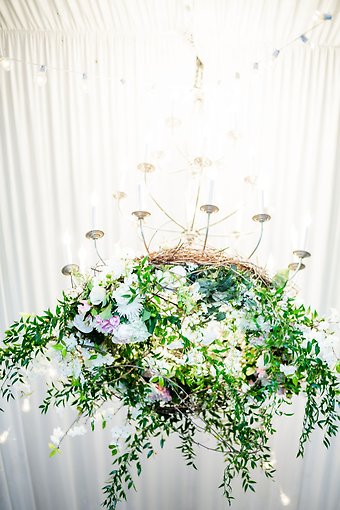 Chandelier Floral at The Abbey