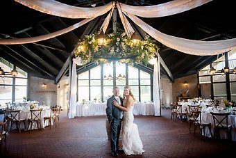 Ski Chalet with Bridal Couple