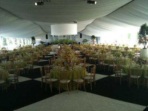 Private Event Interior of Tent
