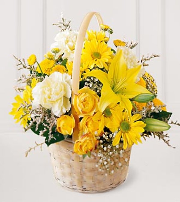The FTD&reg; Flourishing Garden Basket