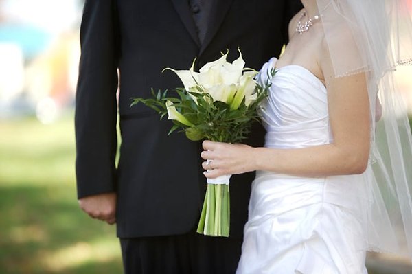 Calla Lily Wedding Bouquet