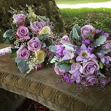 lavender wedding bouquets