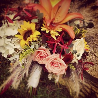 Fall Bridal Bouquet