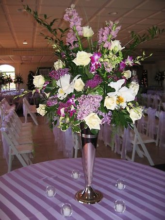 Lilac Centerpiece 2