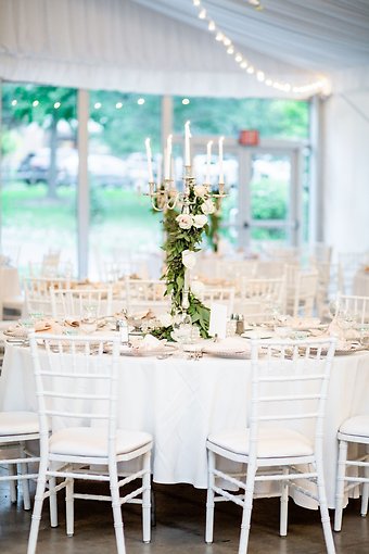 Candleabra centerpiece