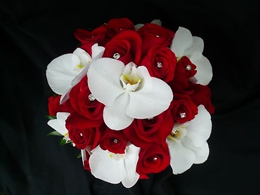 Rhinestone Roses and Orchids