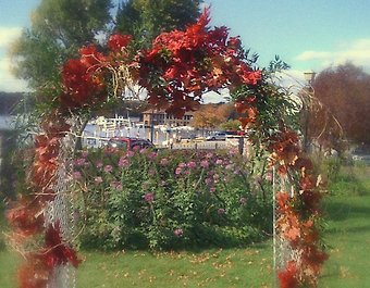 Fall Arch at Bella Vista