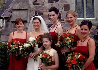 Fall Bridal Party