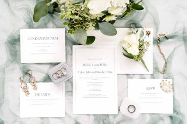 Invitation and Floral