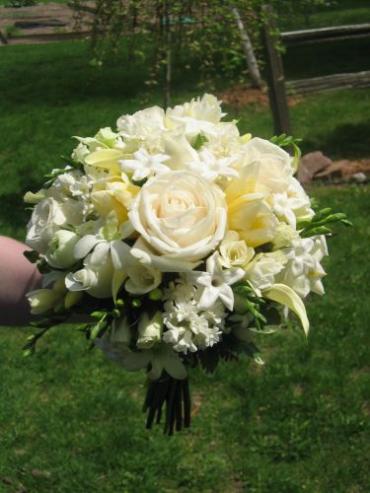 Classic White Spring Bridal