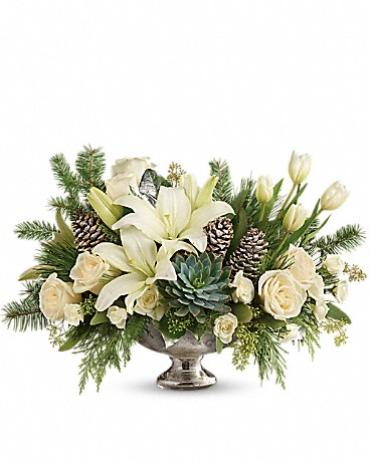 Teleflora\'s Winter Wilds Centerpiece