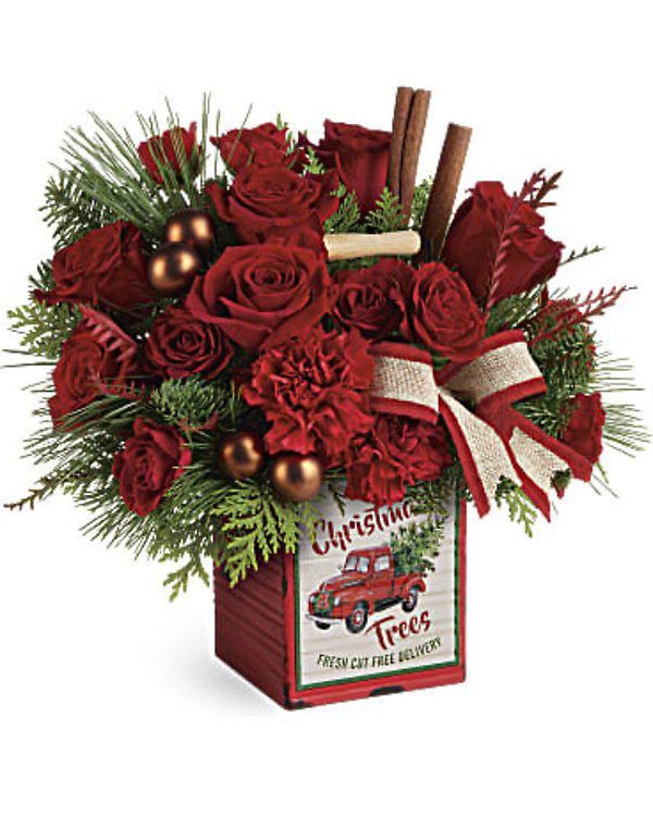 Teleflora\'s Merry Vintage Christmas