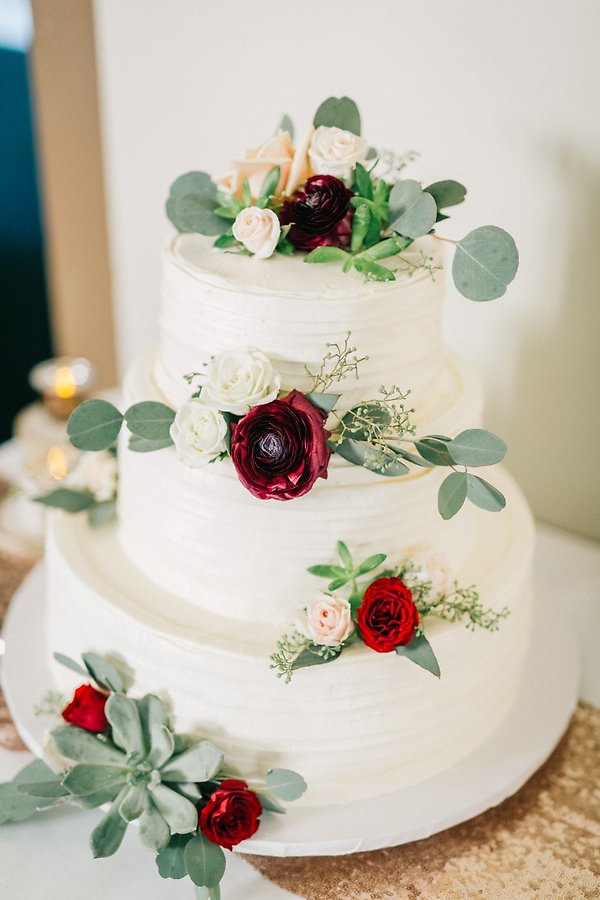 Wedding cake by Celebrations Catering