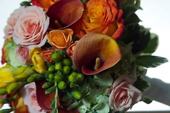 Closeup of Alison\'s Bouquet