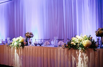 wedding head table