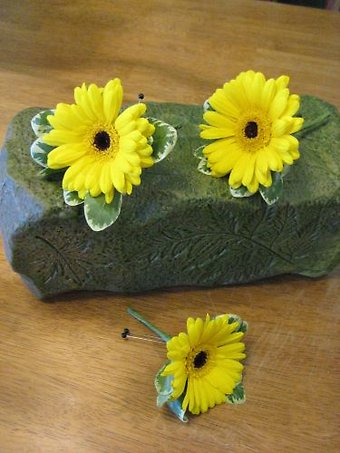 Yellow Gerbera Boutonniere