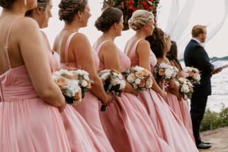Bridesmaids in the Ceremony