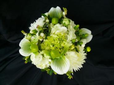 Green Lady Slipper Bridal Bouquet