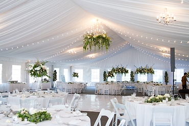 Reception at The Pavilion Tent
