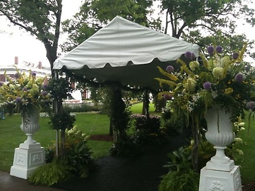 Entrance to Tent Walkway