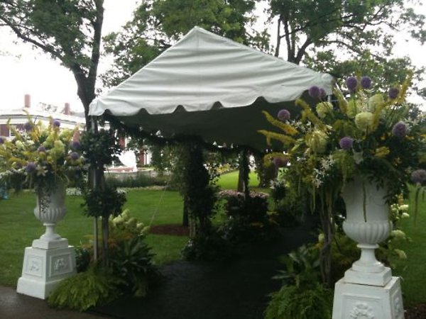 Entrance to Tent Walkway