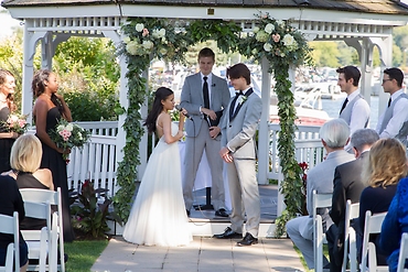 Ceremony at Harborside Gazebo