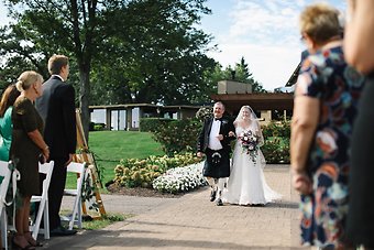 Walking down the aisle