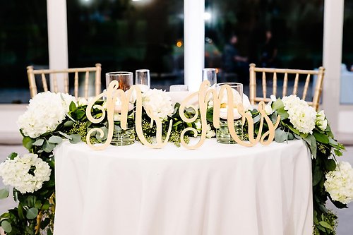 Sweetheart Table Decor