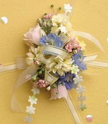 Pastel Wristlet Corsage