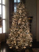 2011 All White Retro Tree