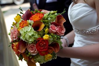 Bright Mix Bridal Bouquet - Summer